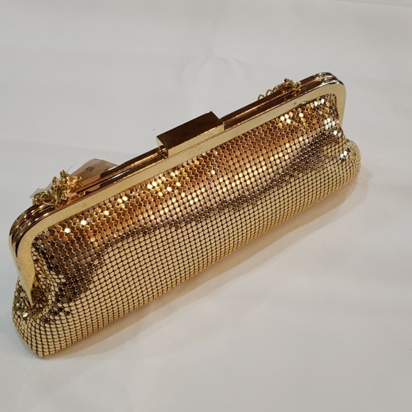 NWT Shiny Gold Purse - Picture 2 of 5